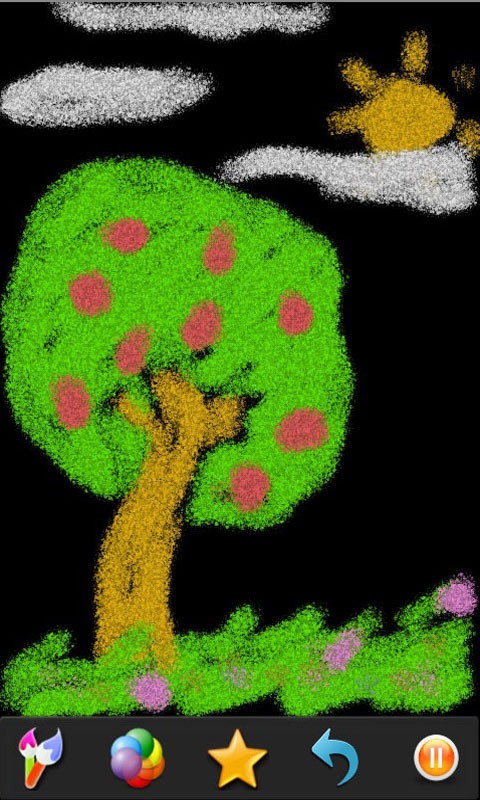 孩子画画